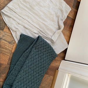 Two Women’s Infinity Scarves